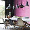 Origin Wallcoverings tapeet nööpidega roosa