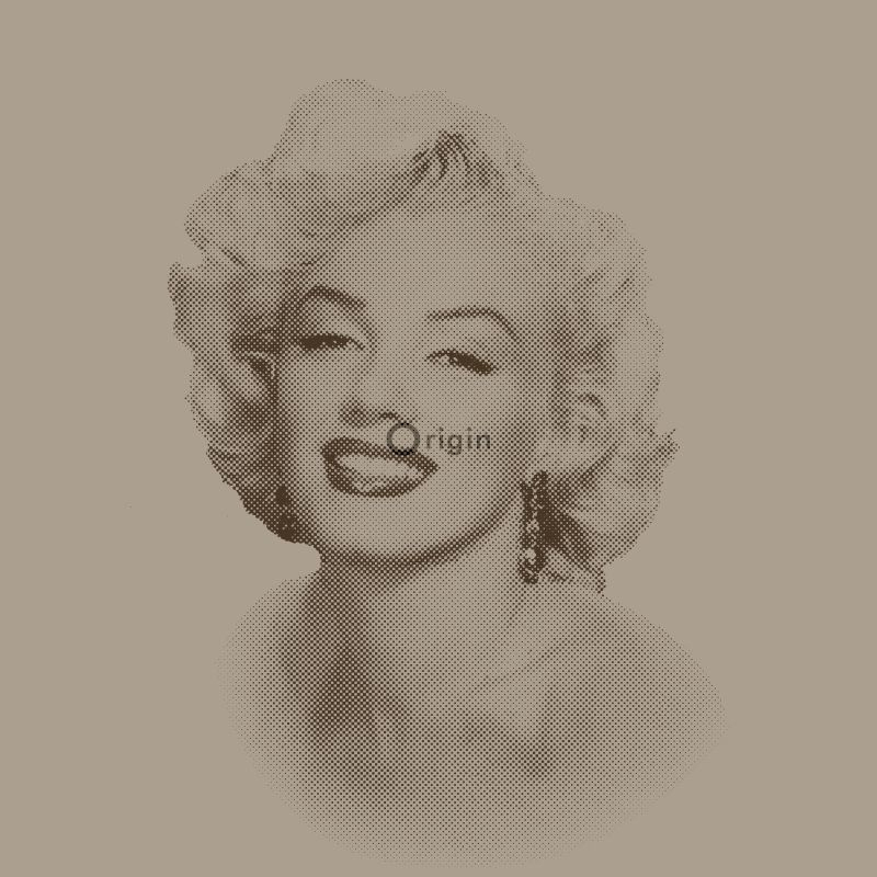 Origin Wallcoverings tapeet Marilyn Monroe läikiv pronks