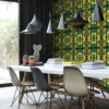 337201_1_e04_3 Origin Wallcoverings tapeet kaleidoskoop - kollane ja roheline