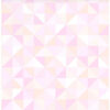 Origin Wallcoverings tapeet kolmnurgad - hele pastellroosa ja virsikuroosa
