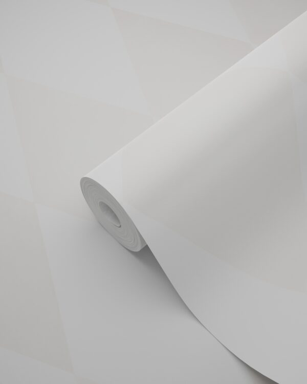 Origin Wallcoverings tapeet rombimotiiv - helekollane ja mattvalge