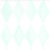 Origin Wallcoverings tapeet rombimotiiv - mattvalge ja mündiroheline