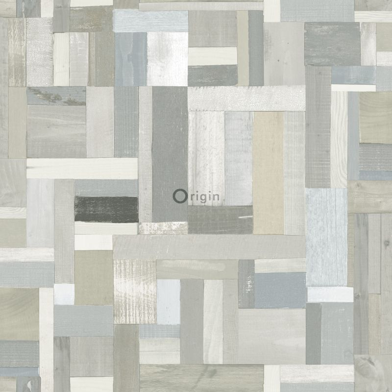 Origin Wallcoverings tapeedi motiiv puidulauad - beež