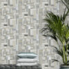 Origin Wallcoverings tapeedi motiiv puidulauad - beež