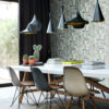 Origin Wallcoverings tapeedi motiiv puru puidust lauad - hallikasroheline