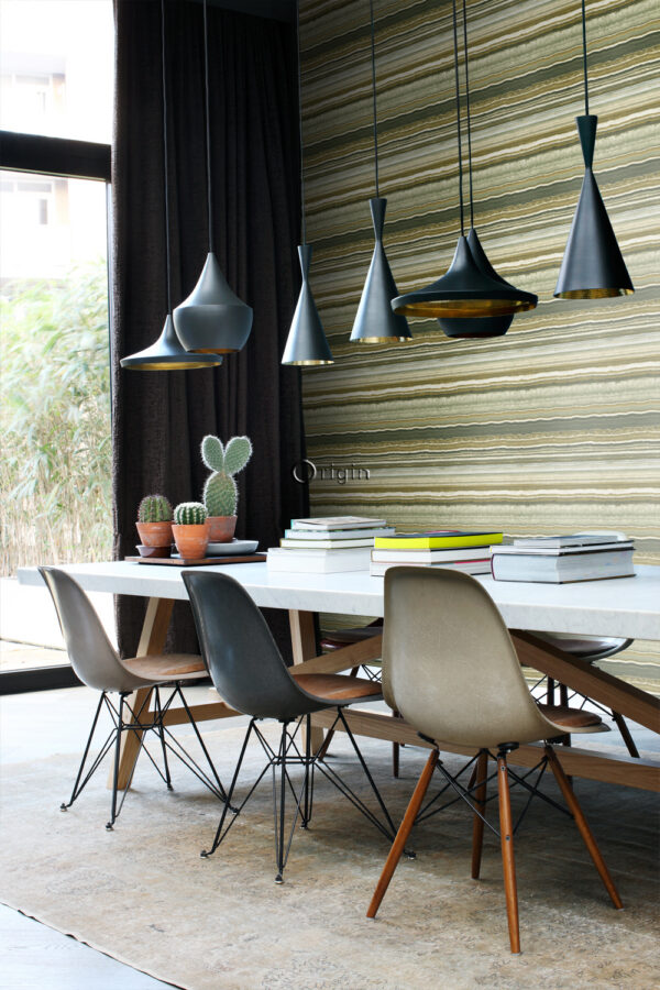 Origin Wallcoverings kihiline marmor tapeet - sinepikollane