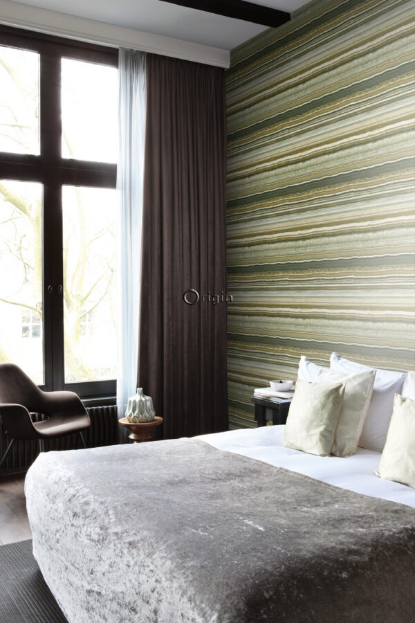 Origin Wallcoverings kihiline marmor tapeet - sinepikollane