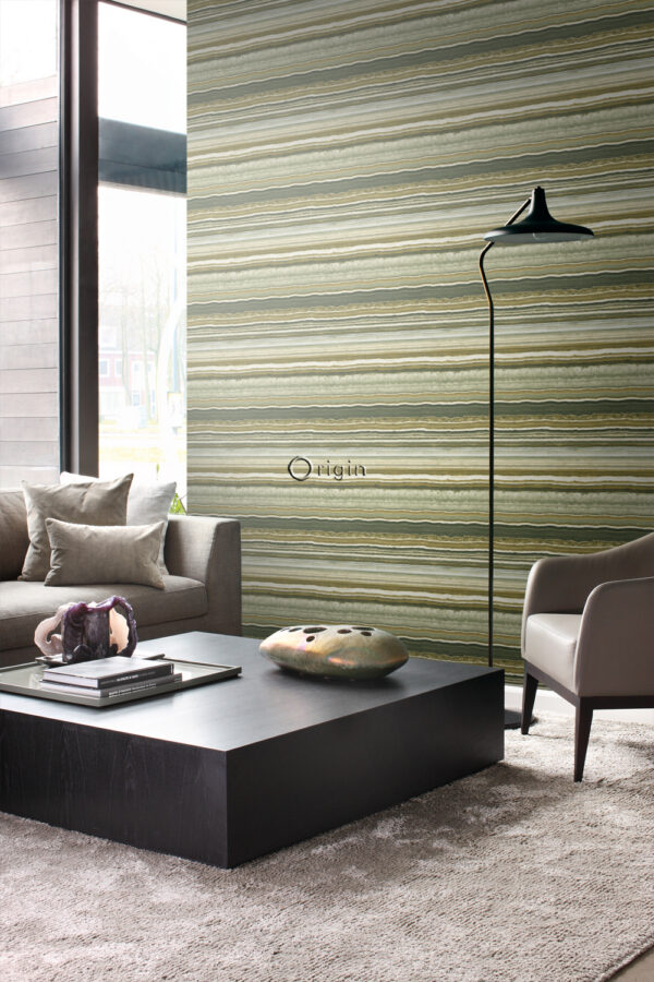 Origin Wallcoverings kihiline marmor tapeet - sinepikollane