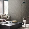337244_1_w01_3 Origin Wallcoverings tapeet klopitud metallplaadid naeltega kalasaba - pruun