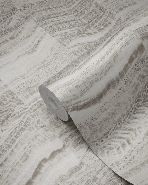 Origin Wallcoverings tapeet siksak triibud kihiline marmor - helehall