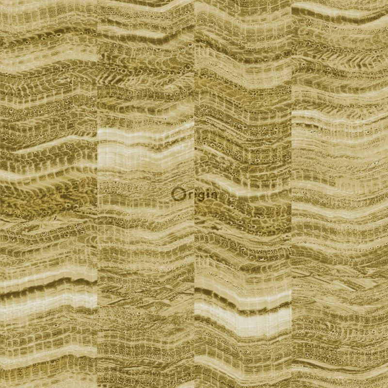 Origin Wallcoverings tapeet ziczac kihiline marmor sinep