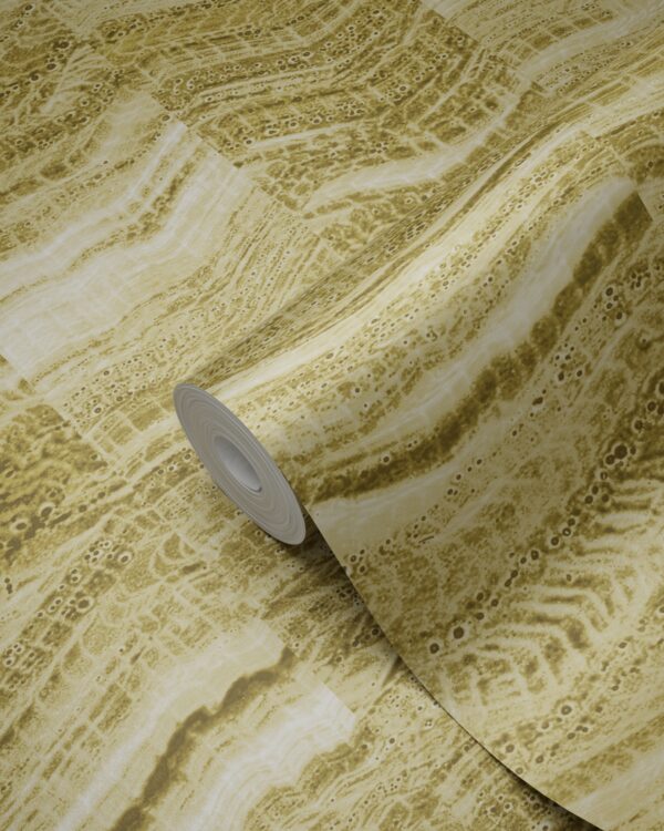 Origin Wallcoverings tapeet ziczac kihiline marmor sinep