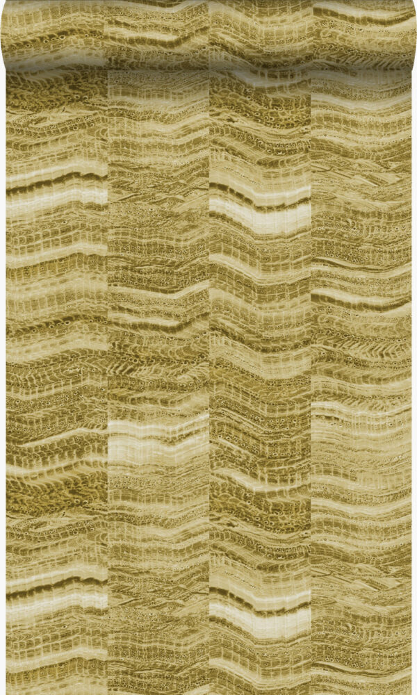 Origin Wallcoverings tapeet ziczac kihiline marmor sinep