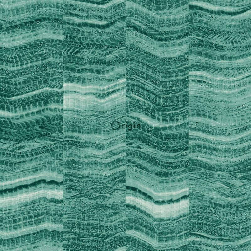 Origin Wallcoverings tapeet ziczac triibud kihiline marmor smaragdroheline