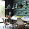 Origin Wallcoverings tapeet marmorikivid - smaragdroheline