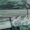 Origin Wallcoverings tapeet marmorikivid - smaragdroheline