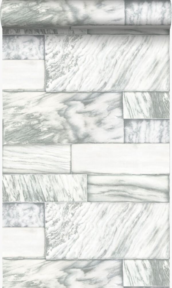 Origin Wallcoverings tapeet marmorikivid - beežvalge