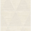 Origin Wallcoverings tapeet kulunud metall kolmnurgad - elevandiluuvalge