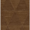 Origin Wallcoverings tapeet kulunud metall kolmnurgad - roostepruun