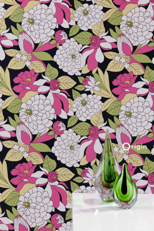 Origin Wallcoverings tapeet lilled mitmevärviline