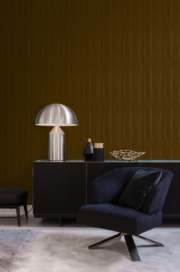 Origin Wallcoverings tapeet peened triibud - tumepruun