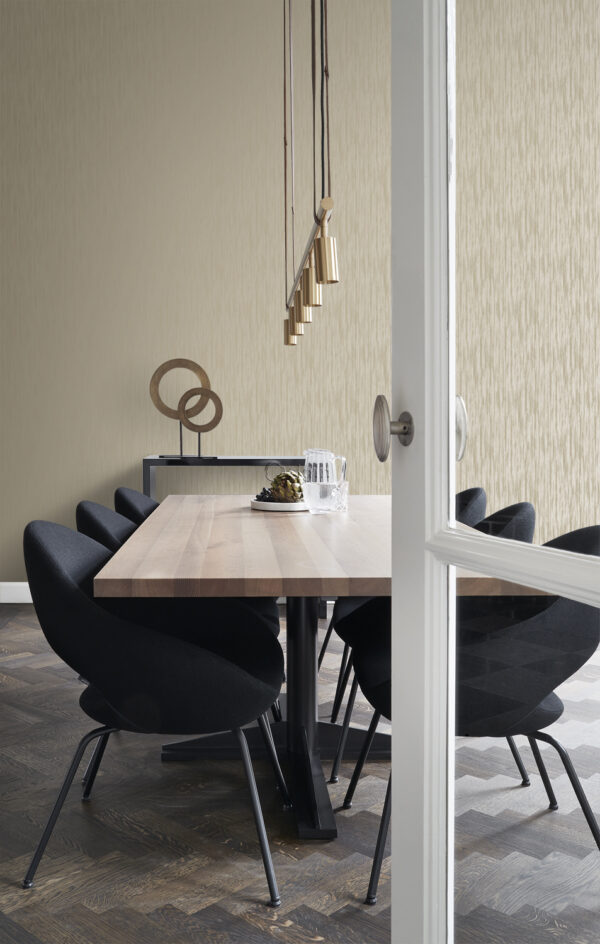 Origin Wallcoverings tapeet peened triibud - helepruun