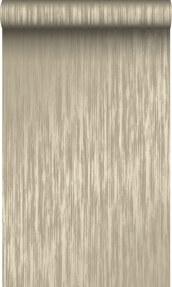 Origin Wallcoverings tapeet peened triibud - helepruun