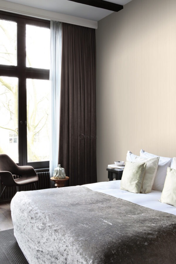 Origin Wallcoverings tapeet peened triibud - elevandiluuvalge