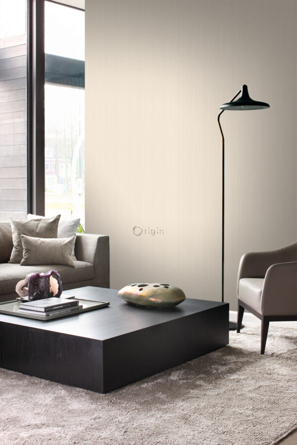 Origin Wallcoverings tapeet peened triibud - elevandiluuvalge