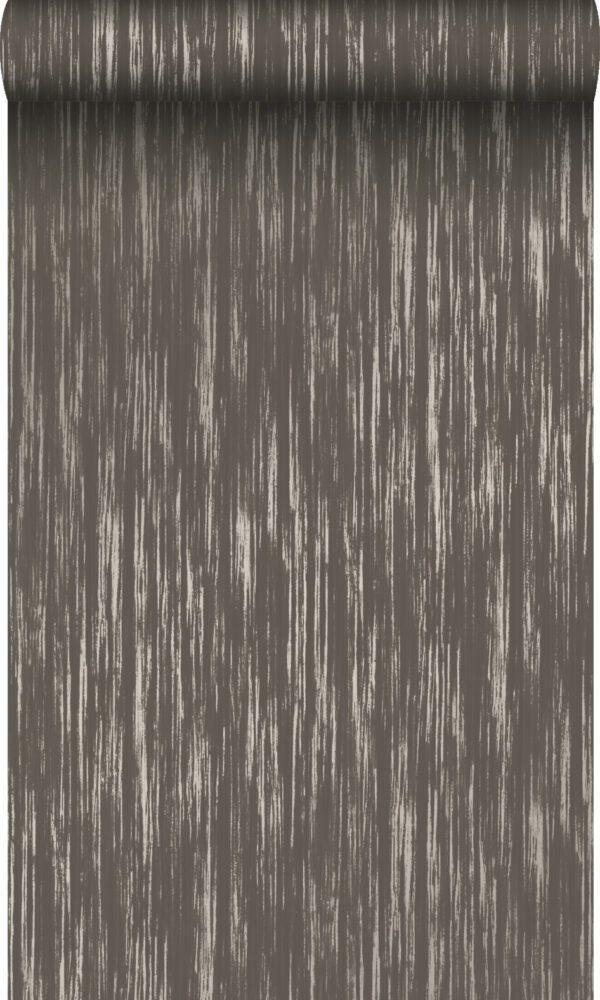 Origin Wallcoverings tapeet peened triibud - pruun ja hele läikiv kuld