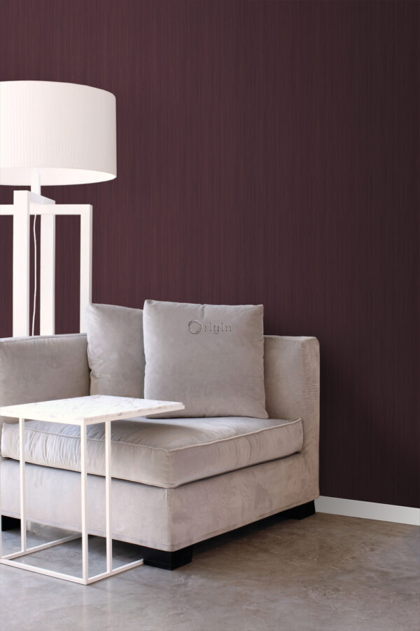 Origin Wallcoverings tapeet peened triibud - tume lilla