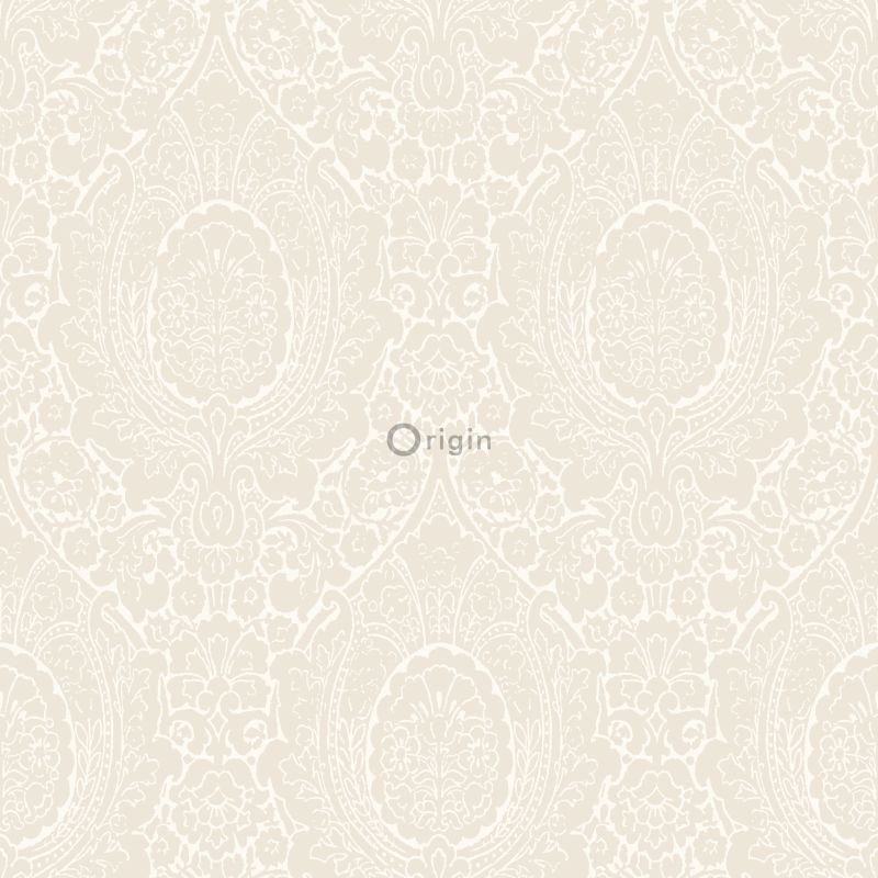 Origin Wallcoverings tapeet ornament õis - valge