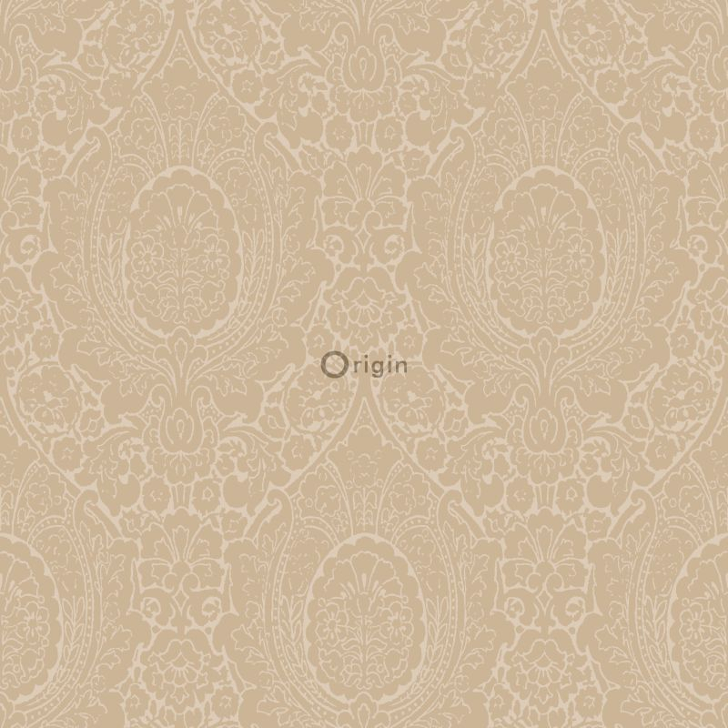 Origin Wallcoverings tapeet ornament - šampanja beež