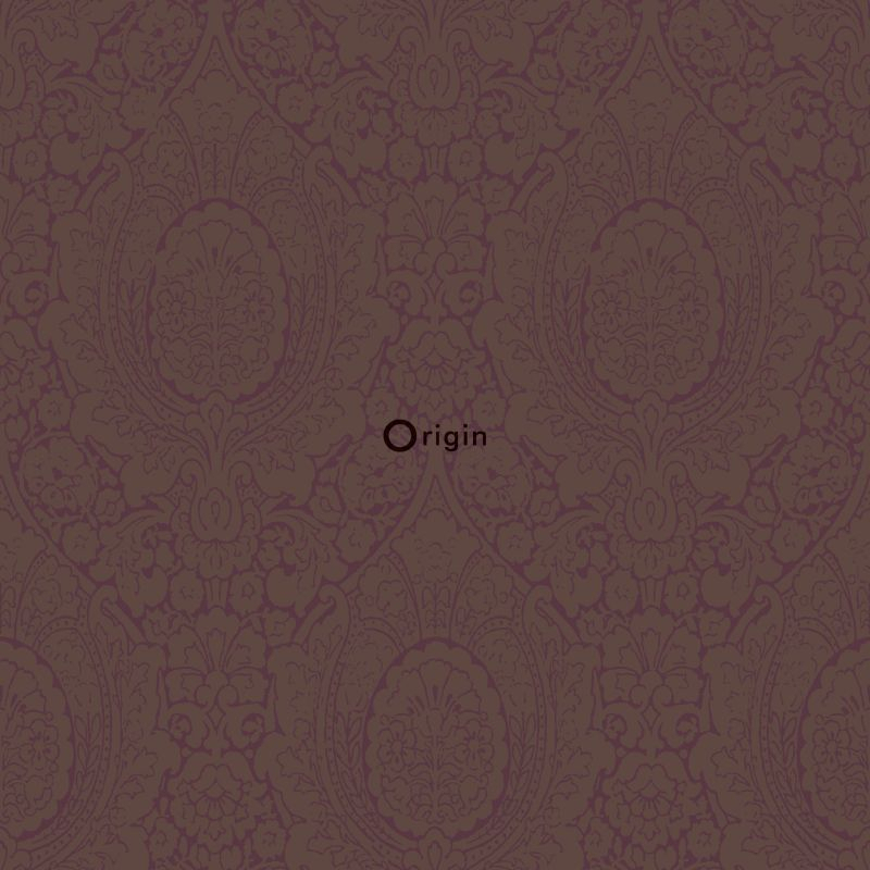 Origin Wallcoverings tapeet ornament - tume lilla