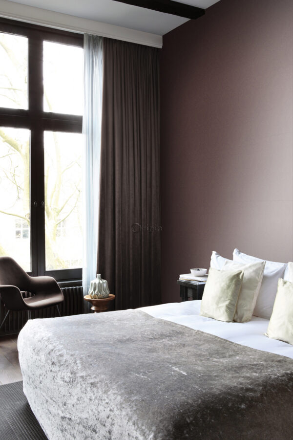 Origin Wallcoverings tapeet ornament - tume lilla