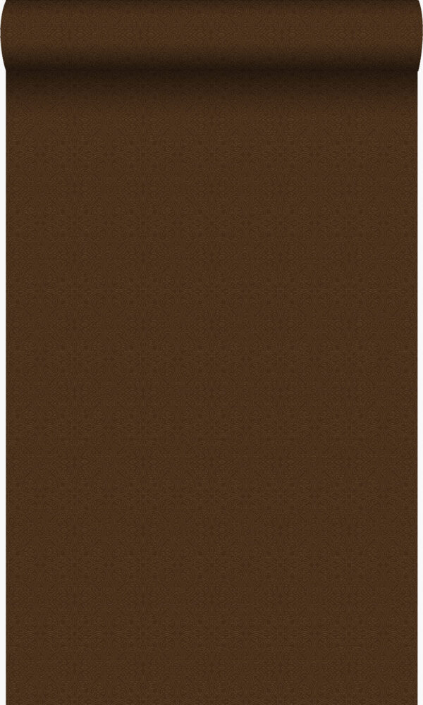 Origin Wallcoverings tapeet väikesed ornamendid - pruun ja hele läikiv kuld