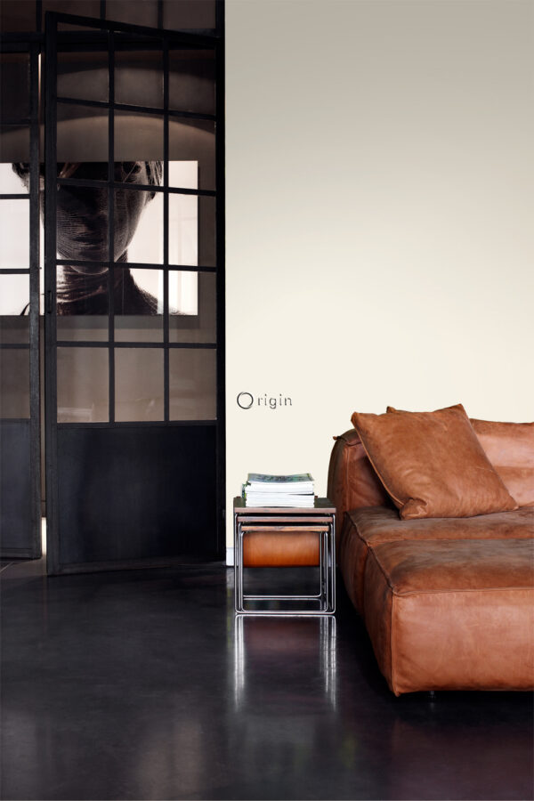 Origin Wallcoverings tapeet ühtlane kreembeež