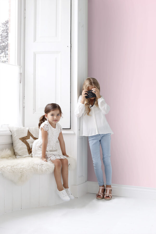 Origin Wallcoverings tapeet ühevärviline roosa