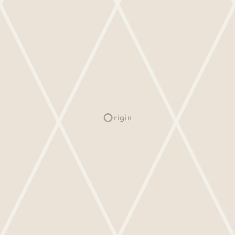 Origin Wallcoverings tapeet rombimotiiv - beež