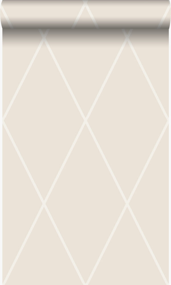 Origin Wallcoverings tapeet rombimotiiv - beež