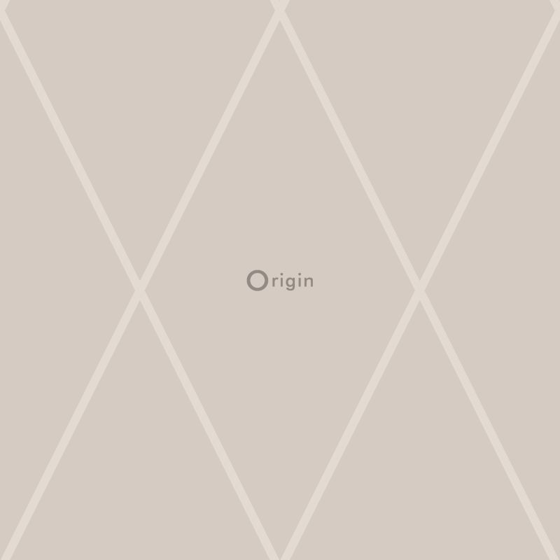 Origin Wallcoverings tapeet rombimotiiv - soe hõbe
