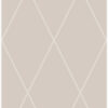 Origin Wallcoverings tapeet rombimotiiv - soe hõbe