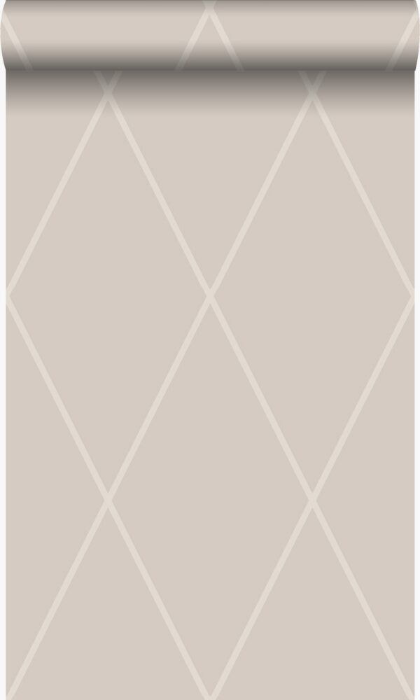 Origin Wallcoverings tapeet rombimotiiv - soe hõbe