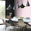 Origin Wallcoverings tapeet rombimotiiv - roosa