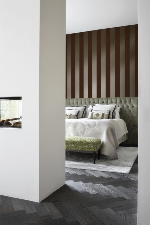 Origin Wallcoverings tapeediribad matt pruun ja läikiv pronks
