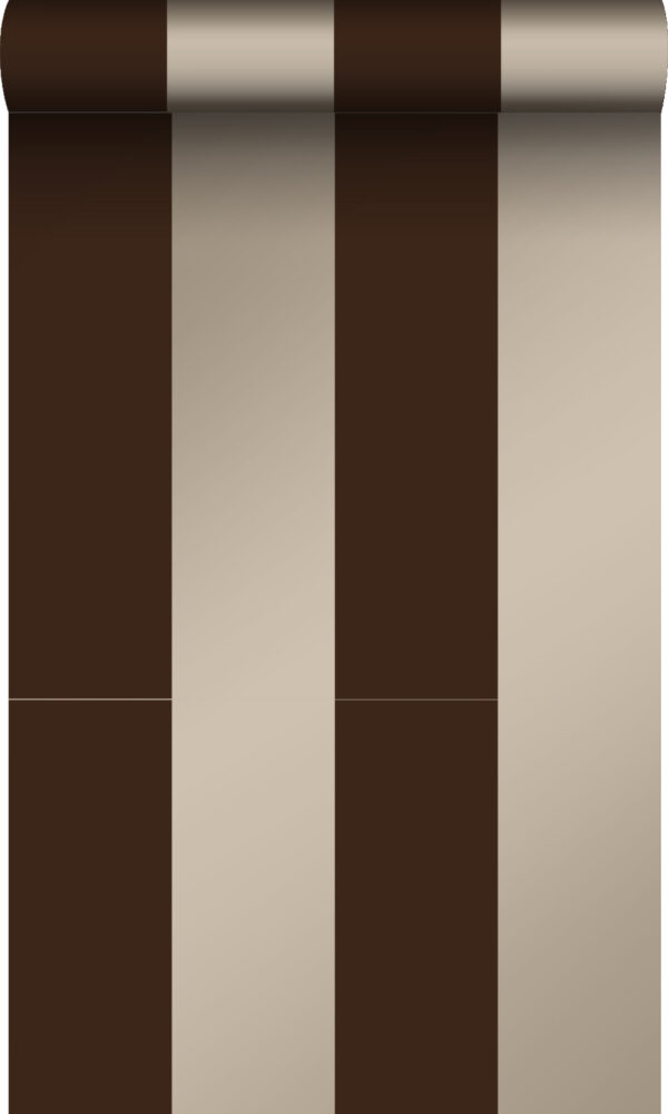 Origin Wallcoverings tapeediribad matt pruun ja läikiv pronks