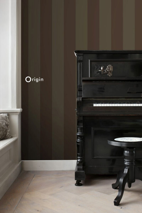 Origin Wallcoverings tapeediribad matt pruun ja läikiv pronks