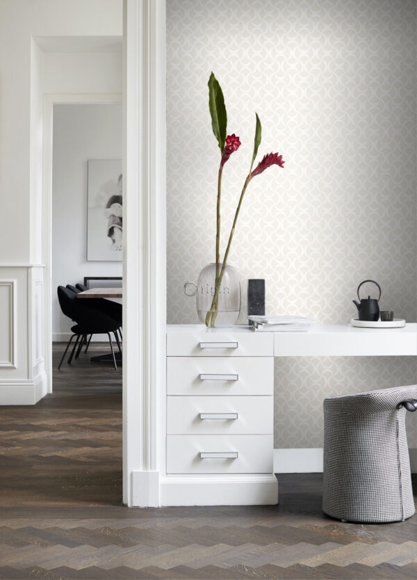Origin Wallcoverings tapeet graafika - valge