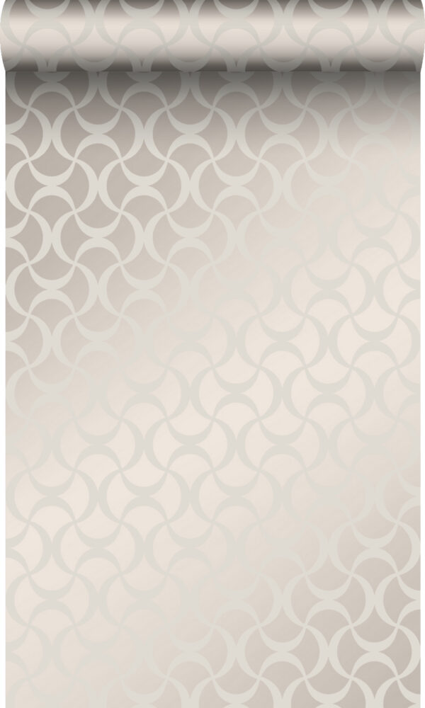 Origin Wallcoverings tapeet graafiline soe hõbe