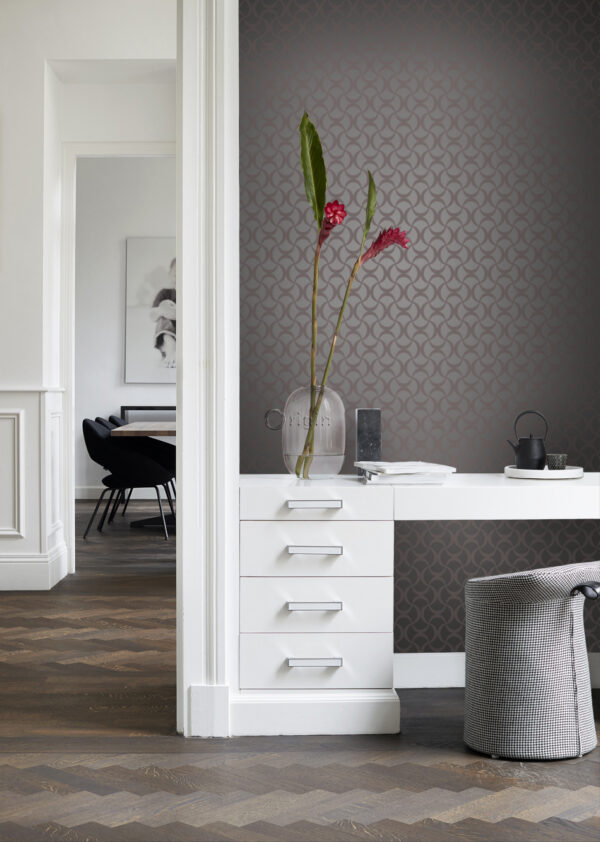 Origin Wallcoverings tapeet graafiline tumehall